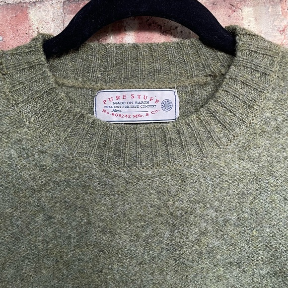 Pure Stuff 100% Wool Crewneck Sweater🖤 - Picture 2 of 12